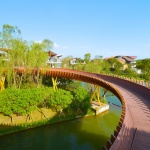 麓湖蛇骨桥，成都 / LOOK Architects Pte Ltd