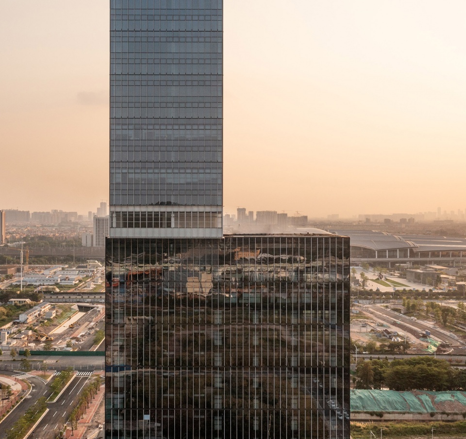 Guangzhou South Railway Station Faxian Plaza China by XAA