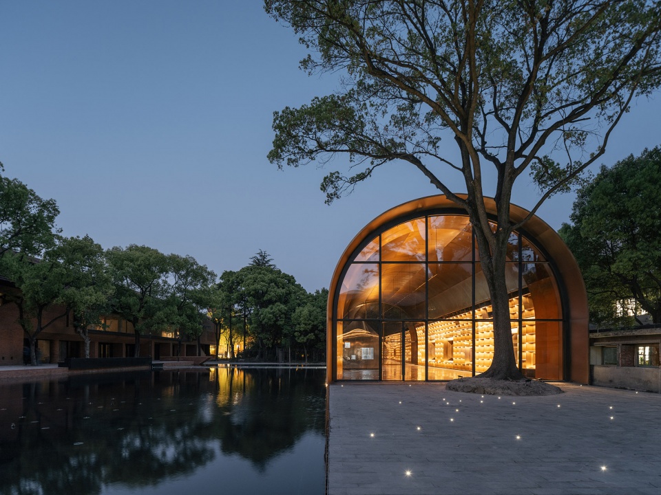copper blockhouse by wutopia lab