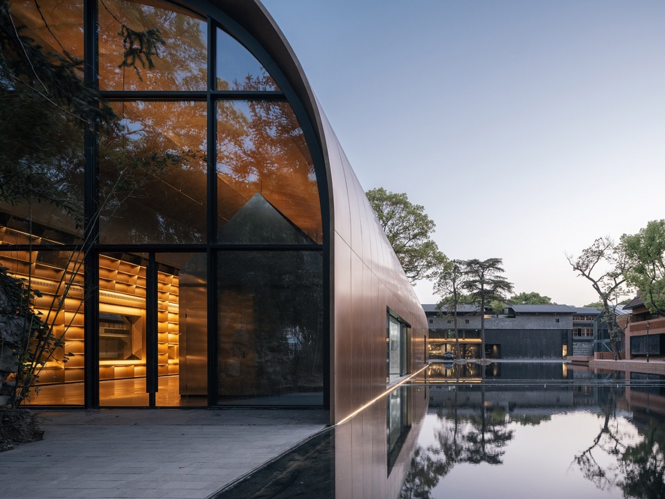 copper blockhouse by wutopia lab