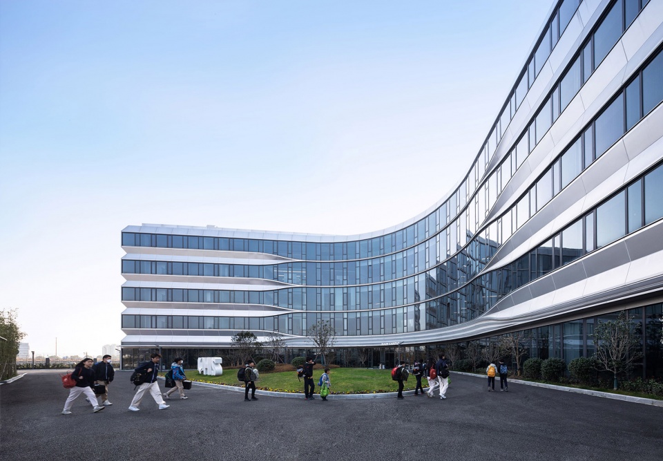 education hub hangzhou international school his by zhu peidong line studio gad