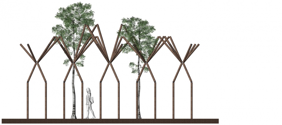 rebirth of the dancing forest by rocco design architects