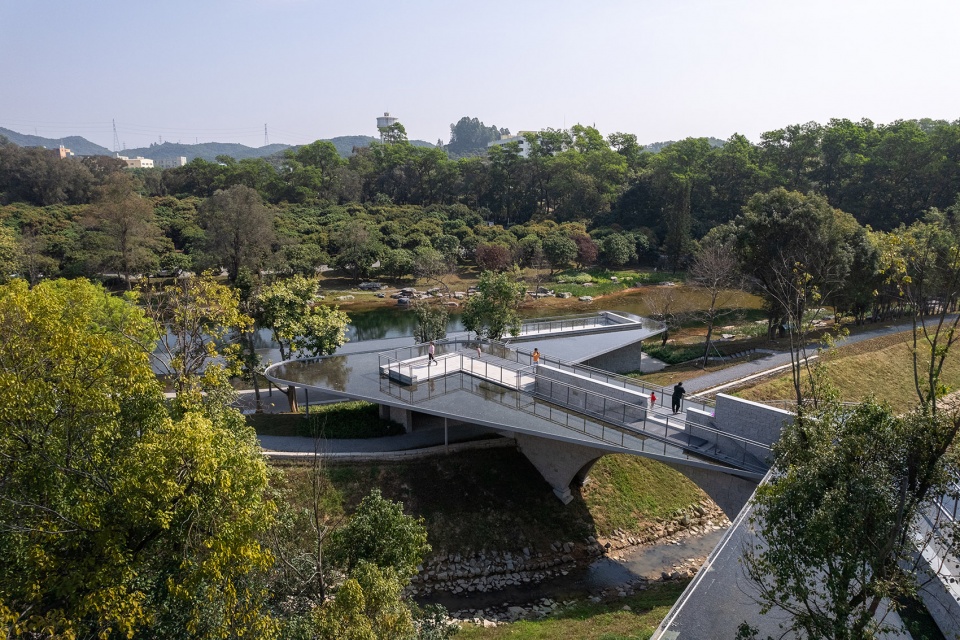 station of the xili lake greenway by original design studio tjad