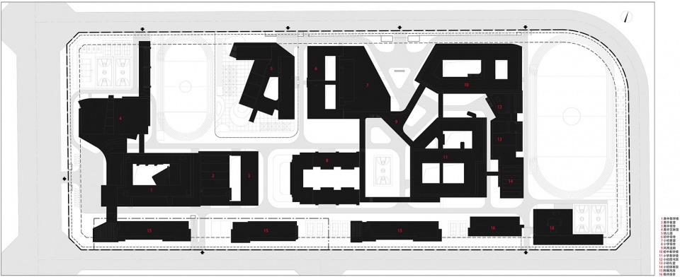 renshou campus of chengdu foreign language school by rong zhaohui studio zradi