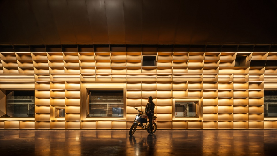 copper blockhouse by wutopia lab