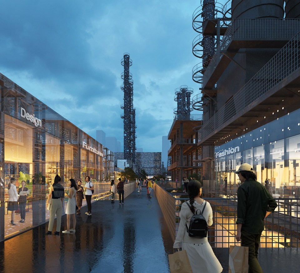 mvrdv transforms hangzhou oil refinery factory