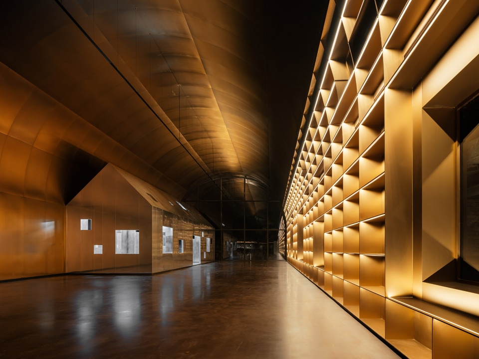copper blockhouse by wutopia lab
