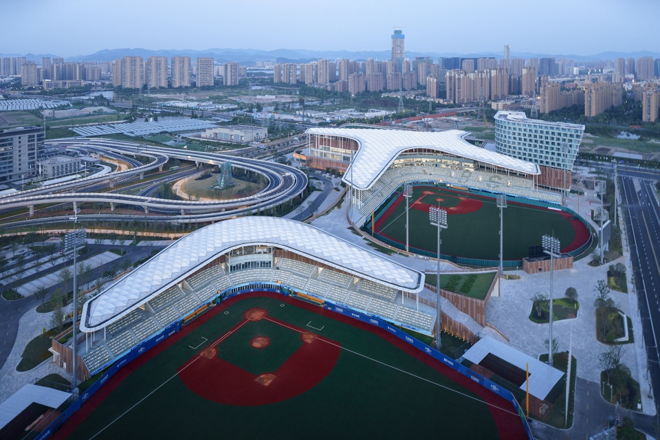 hangzhou asian games baseball and softball sports cultural center uad