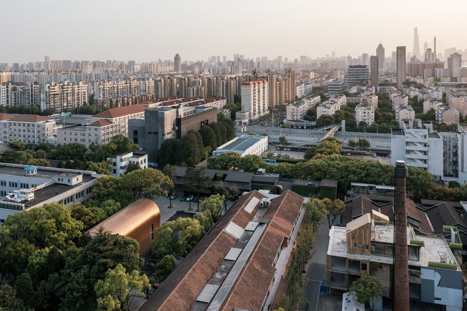 copper blockhouse by wutopia lab
