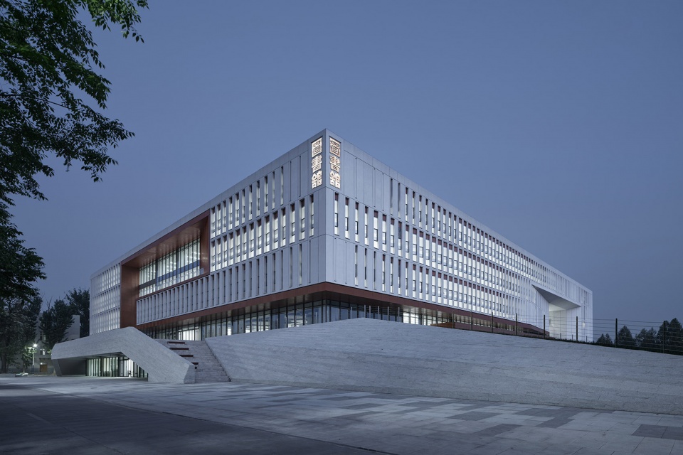 north campus librarynorthwest af university by tao zhi studio scut