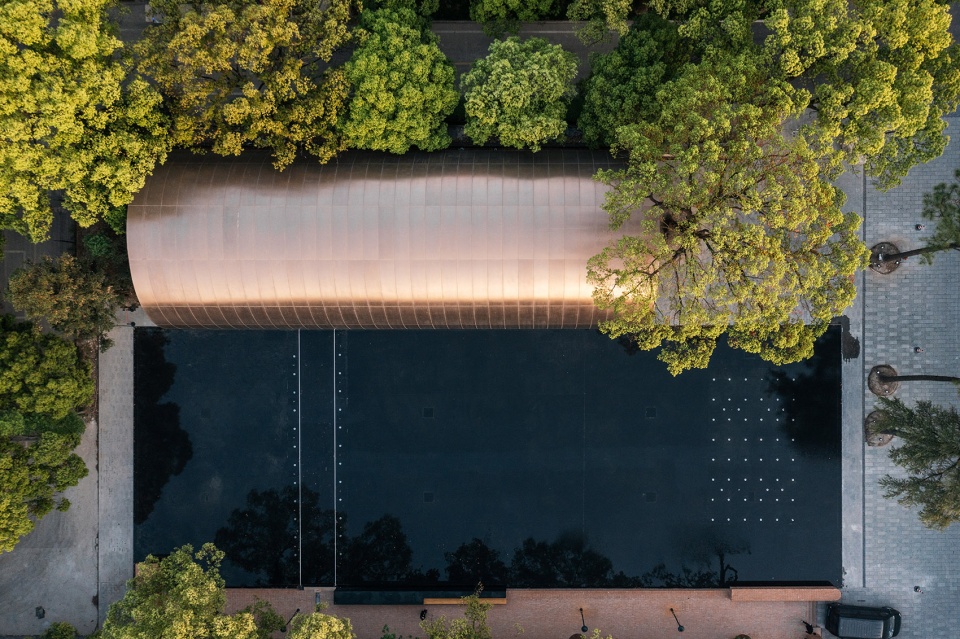 copper blockhouse by wutopia lab