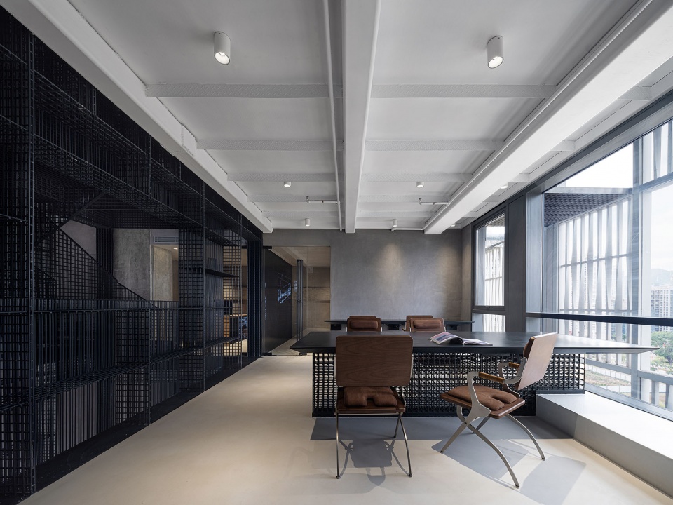 frame china office by archstudio and ufo media lab