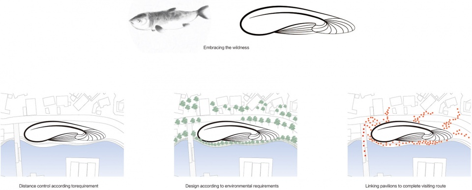 wanan shikoutang fish culture center by oumoumou studio sjtu