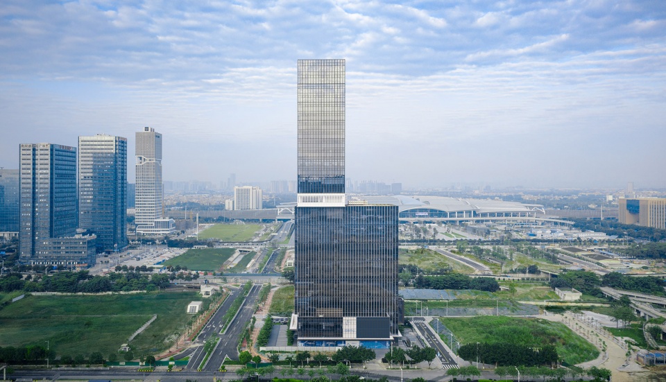 Guangzhou South Railway Station Faxian Plaza China by XAA