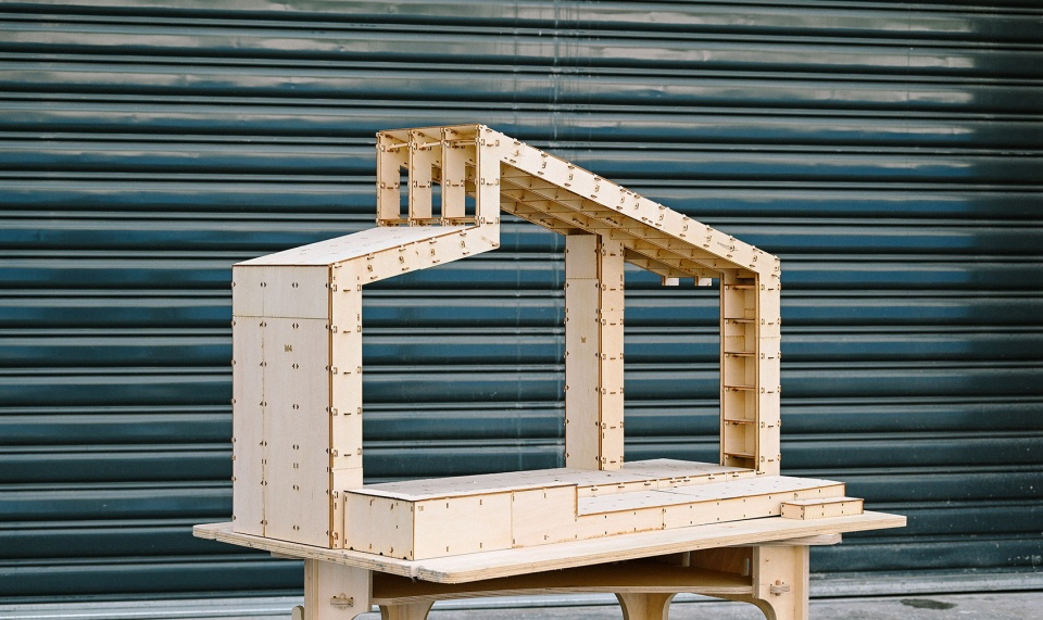 PFS digital mortise and tenon digital furniture store China by Spaceship for Party Friends
