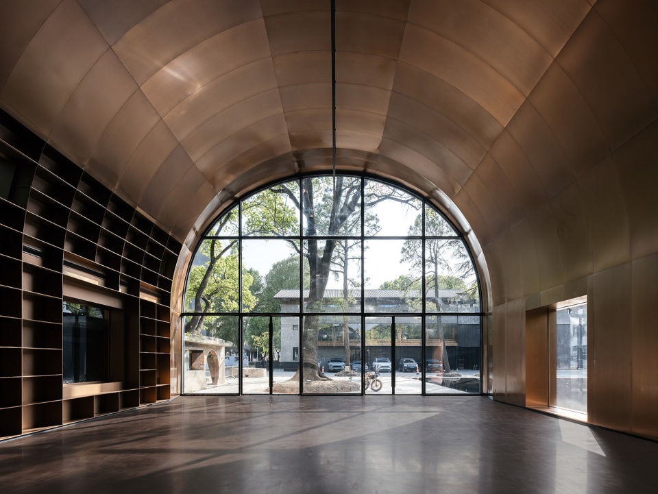 copper blockhouse by wutopia lab