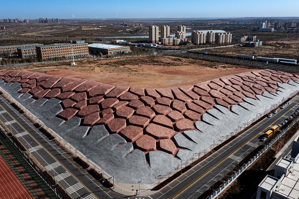 康巴什步道地景护坡 大良造