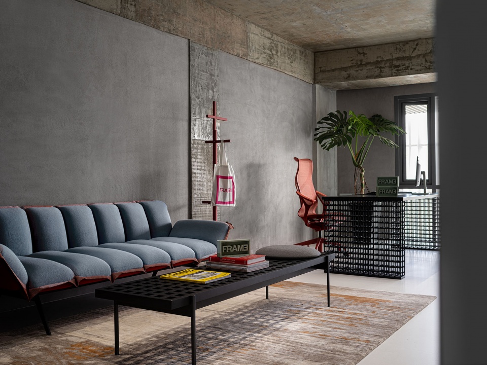 frame china office by archstudio and ufo media lab