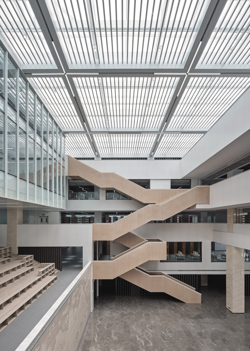 north campus librarynorthwest af university by tao zhi studio scut