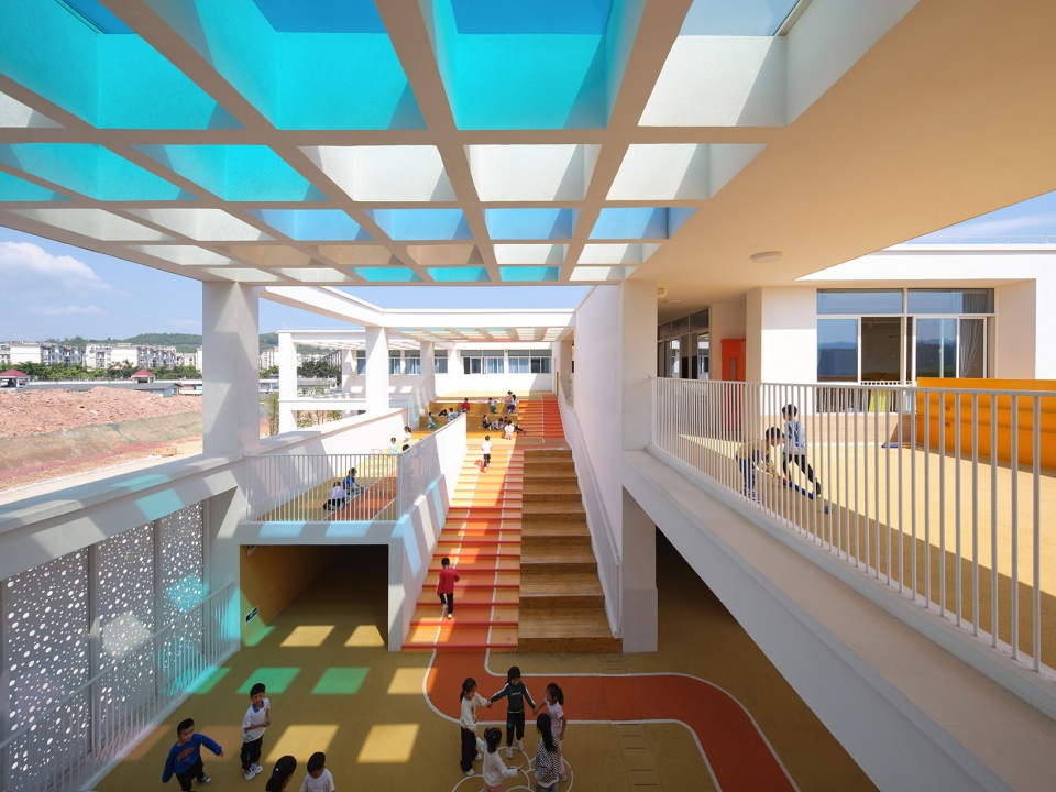 The Little Phoenix Kindergarten in Simao District Pu er City by Tao Zhi Studio Architectural Design and Research Institute of SCUT