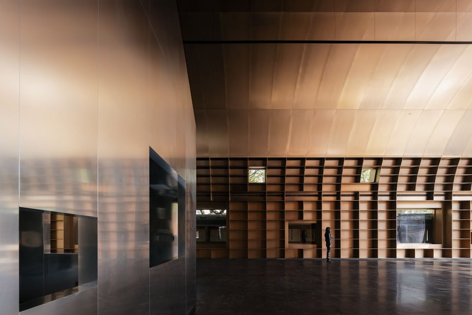 copper blockhouse by wutopia lab