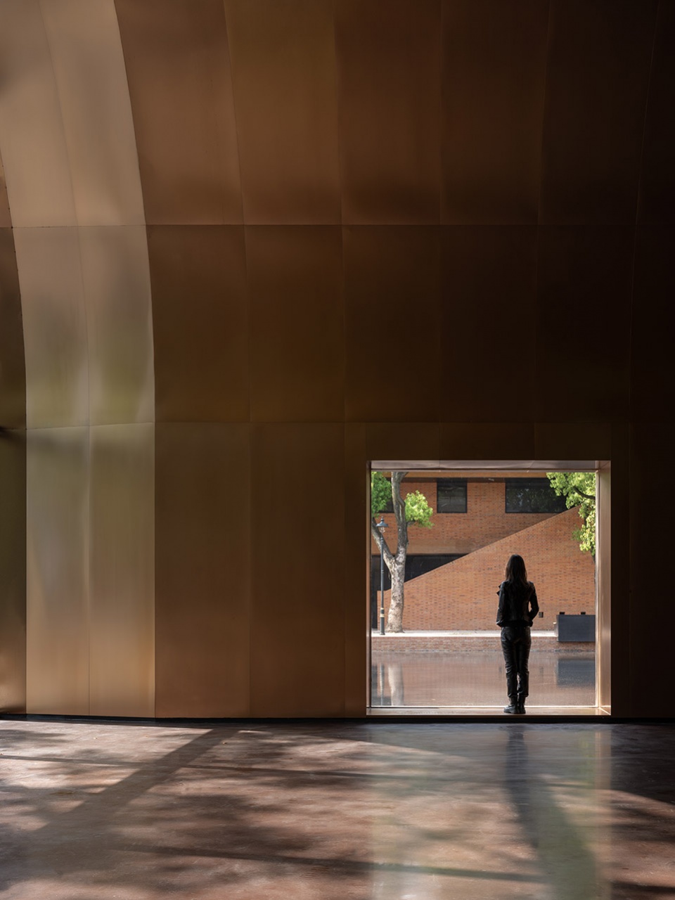 copper blockhouse by wutopia lab