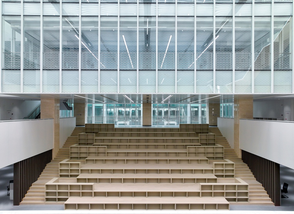 north campus librarynorthwest af university by tao zhi studio scut