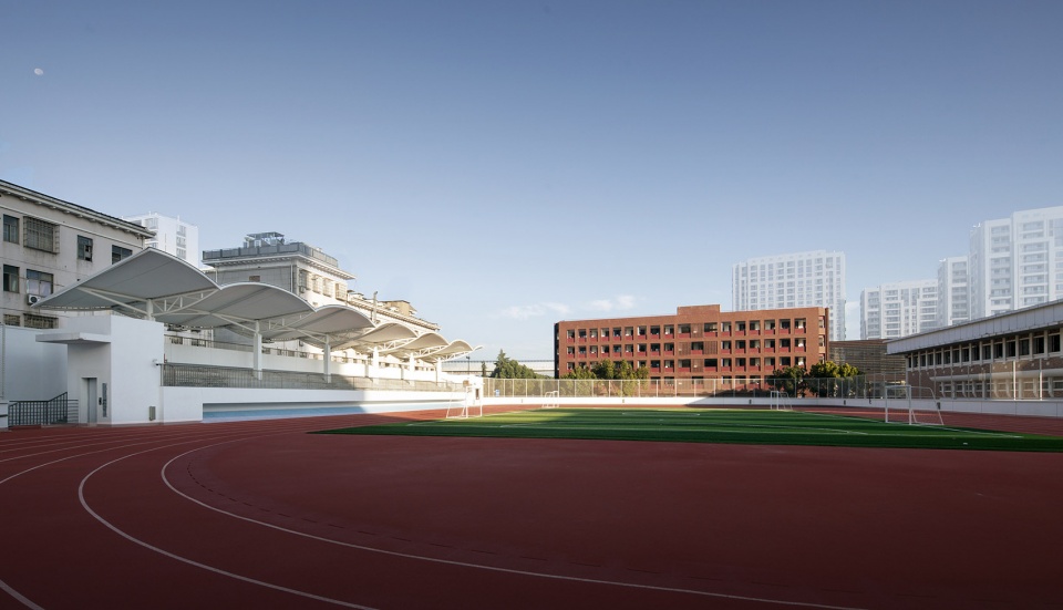 Yiwu Xiuhu Primary School expansion project China by JIUMI Design