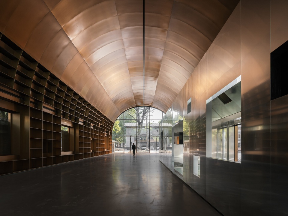 copper blockhouse by wutopia lab