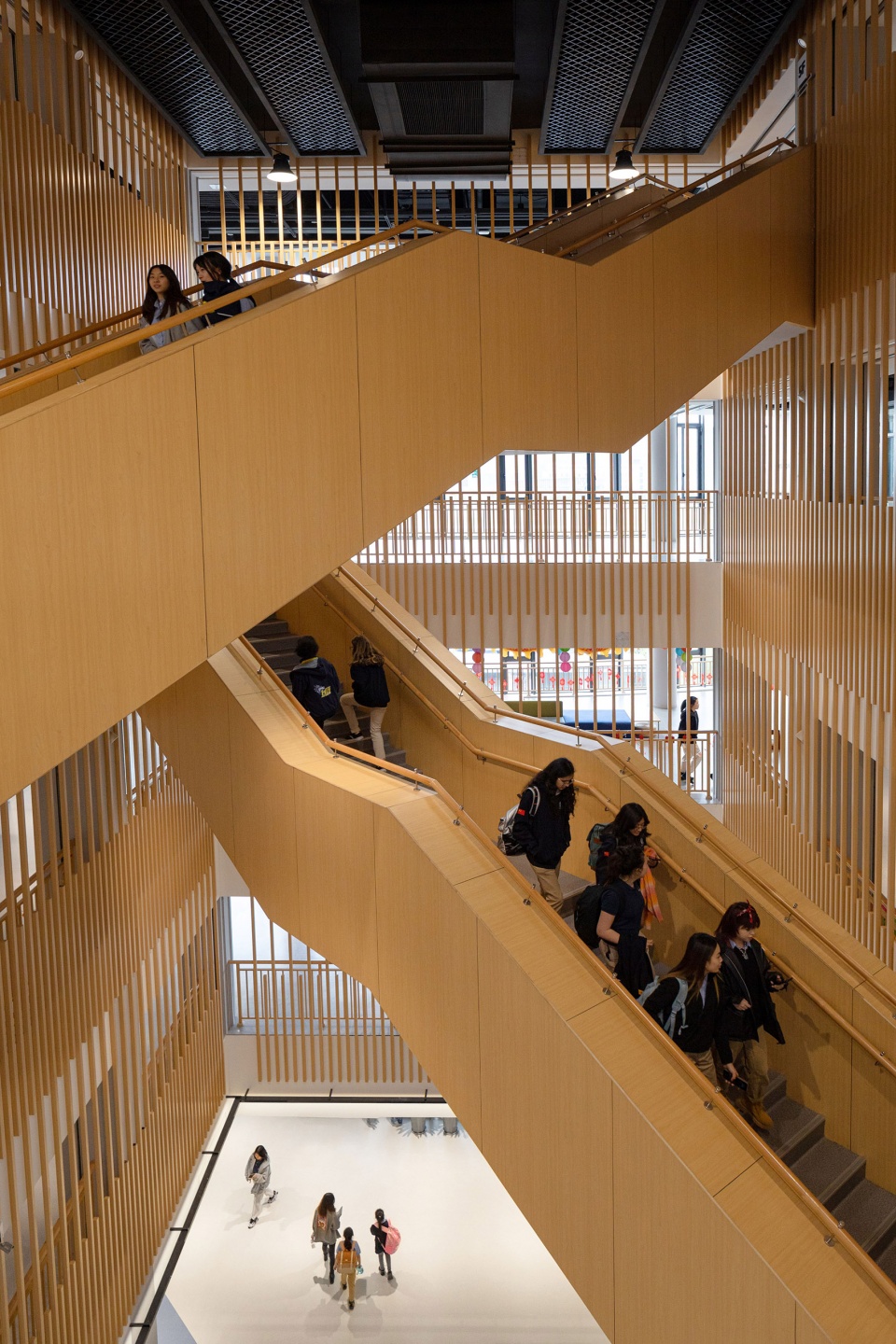 education hub hangzhou international school his by zhu peidong line studio gad