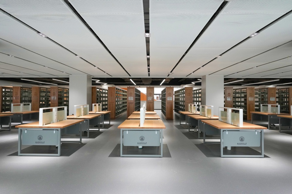 north campus librarynorthwest af university by tao zhi studio scut