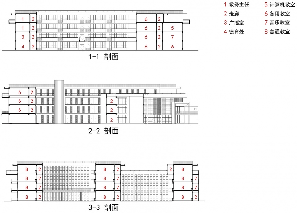 renshou campus of chengdu foreign language school by rong zhaohui studio zradi