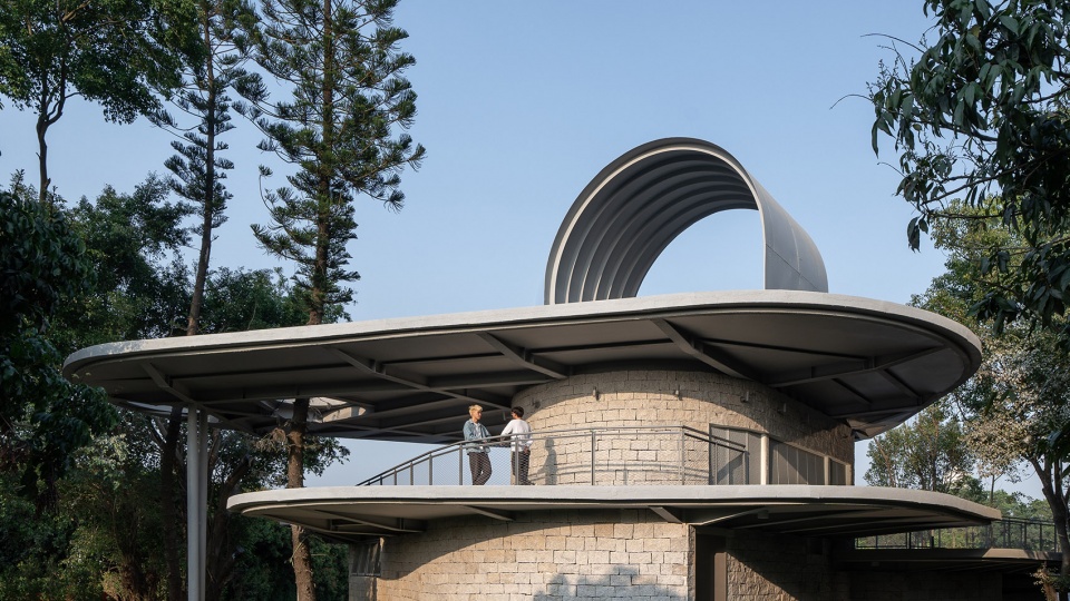 station of the xili lake greenway by original design studio tjad