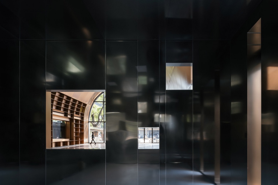 copper blockhouse by wutopia lab