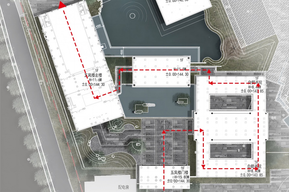 南平考亭古街白鹤书院 杭州留白建筑设计