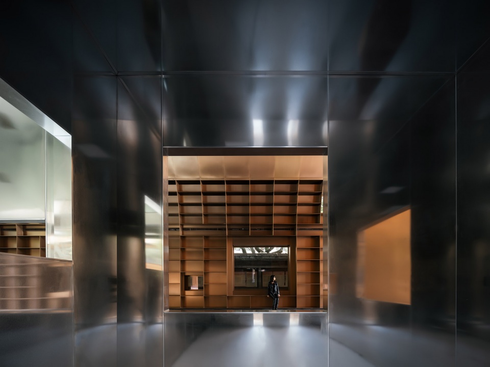 copper blockhouse by wutopia lab
