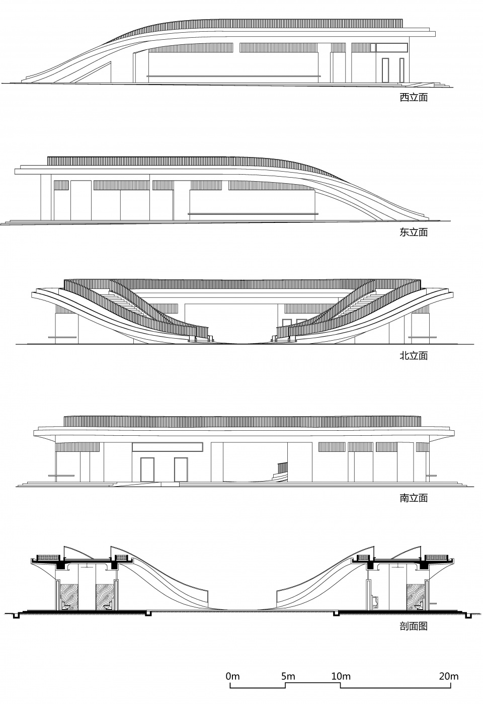 Design of Public Toilet in Shenzhen Bay Haifeng Sports Square China by CCDI GROUP 21 STUDIO