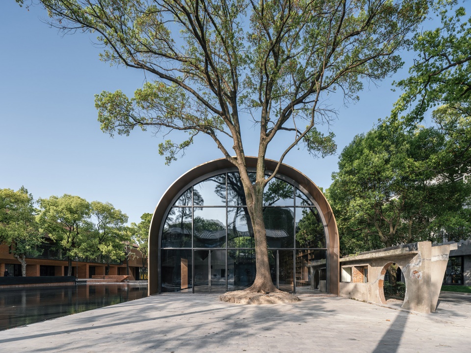copper blockhouse by wutopia lab