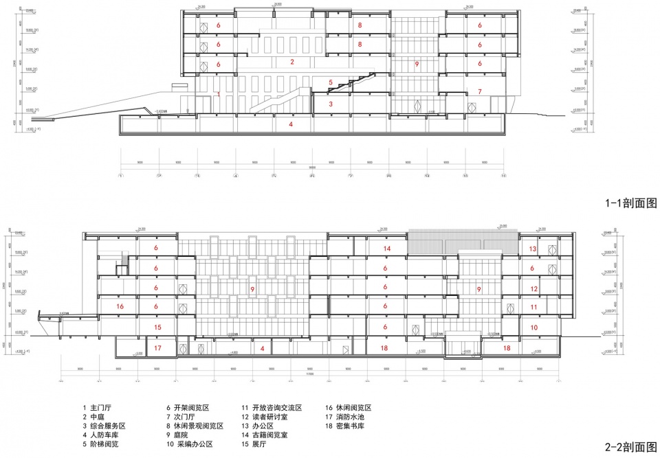 north campus librarynorthwest af university by tao zhi studio scut