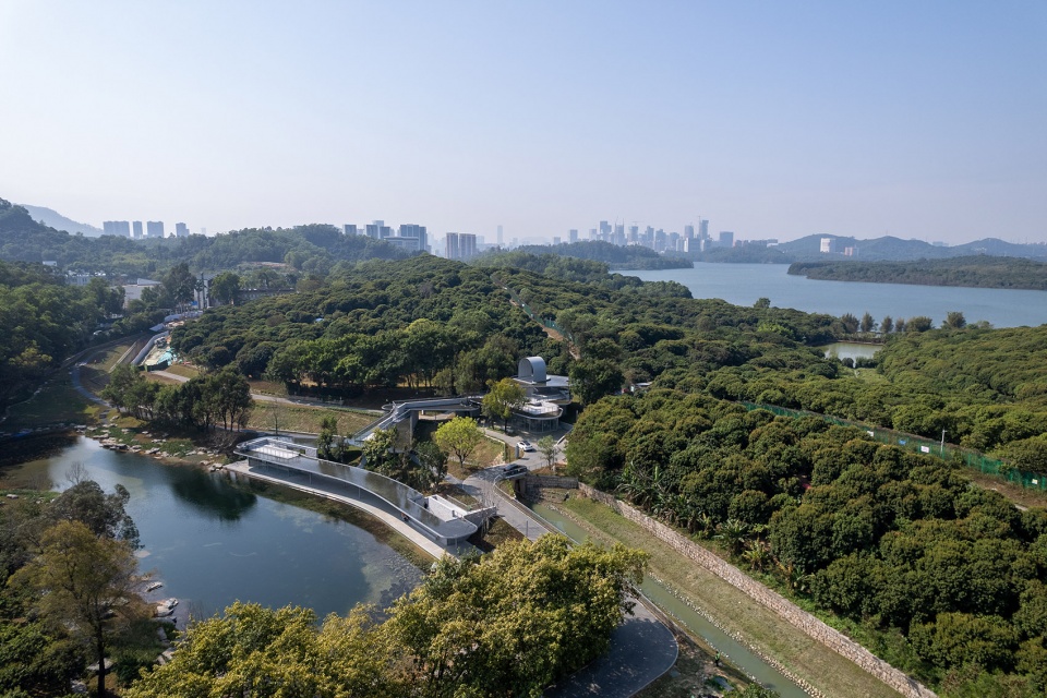station of the xili lake greenway by original design studio tjad