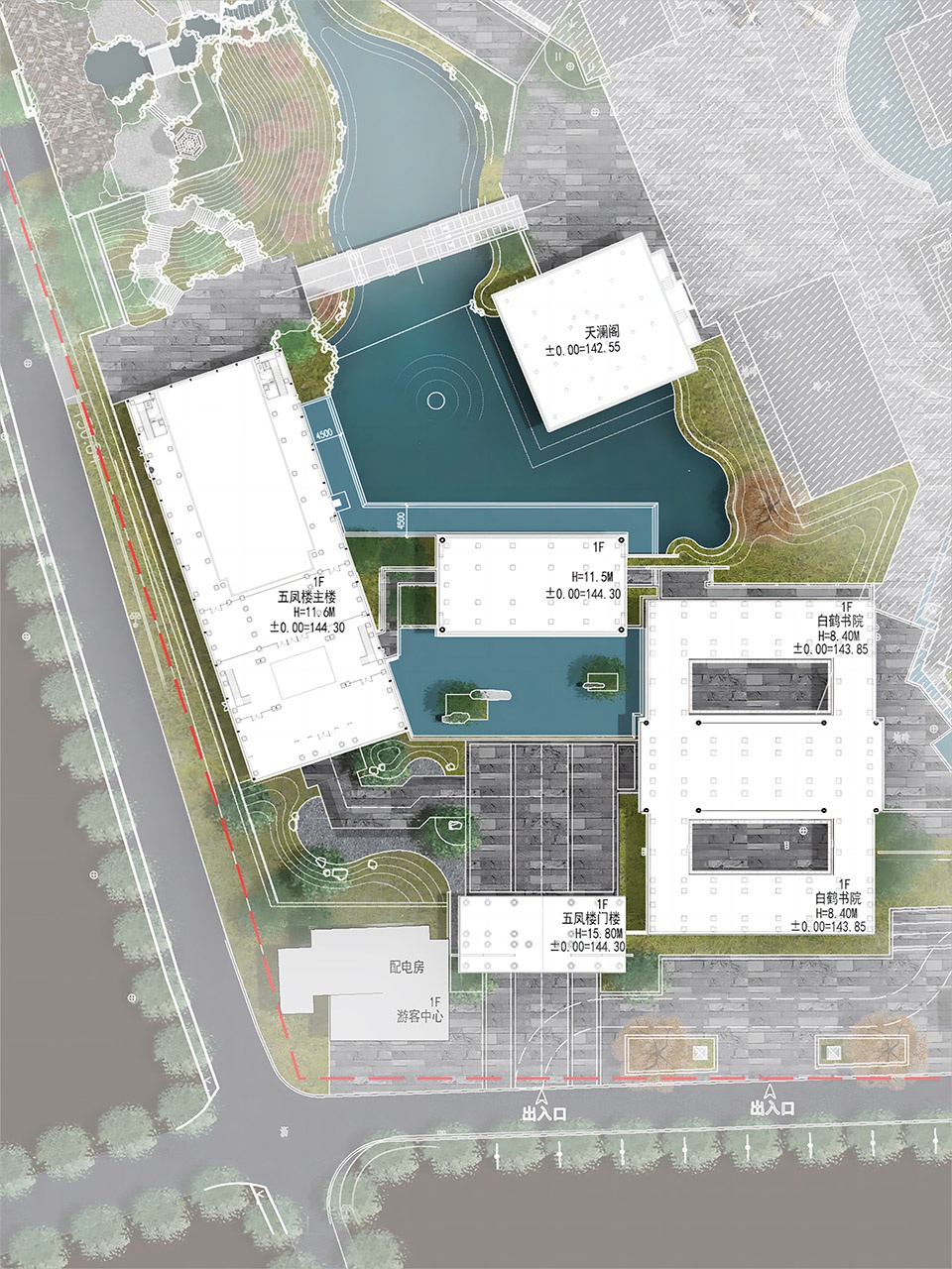 南平考亭古街白鹤书院 杭州留白建筑设计
