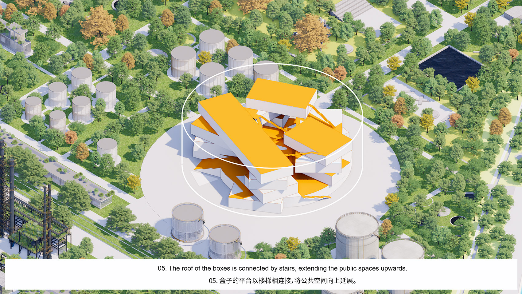 MVRDV transforms Hangzhou Oil Refinery Factory 谷德设计网
