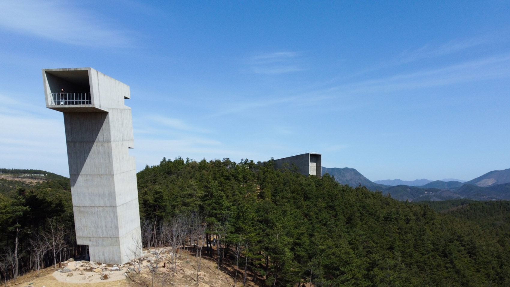 Sayuwon park pavilions by Alvaro Siza, Photography by William Mulvihill