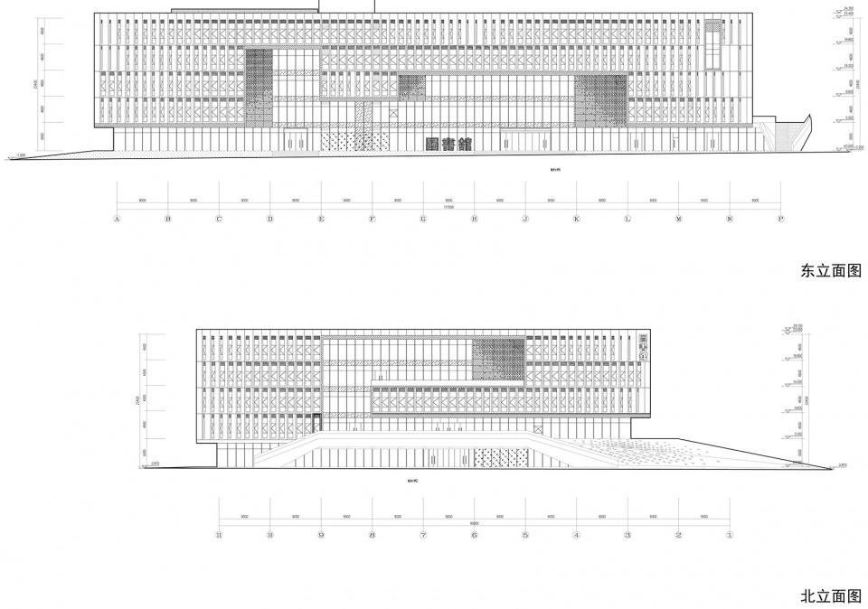 north campus librarynorthwest af university by tao zhi studio scut