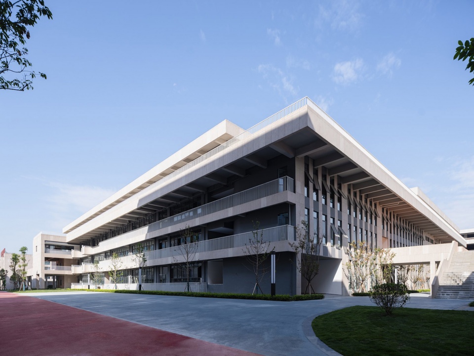 renshou campus of chengdu foreign language school by rong zhaohui studio zradi