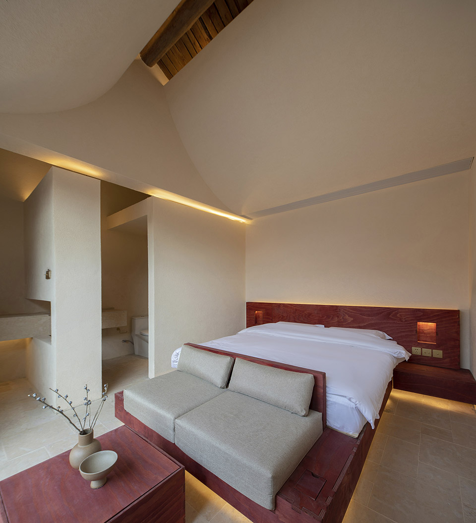 东厢房客房概览,Overview of the guest room in the east wing