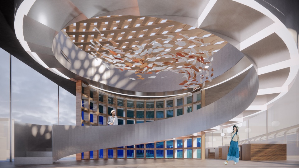 wanan shikoutang fish culture center by oumoumou studio sjtu