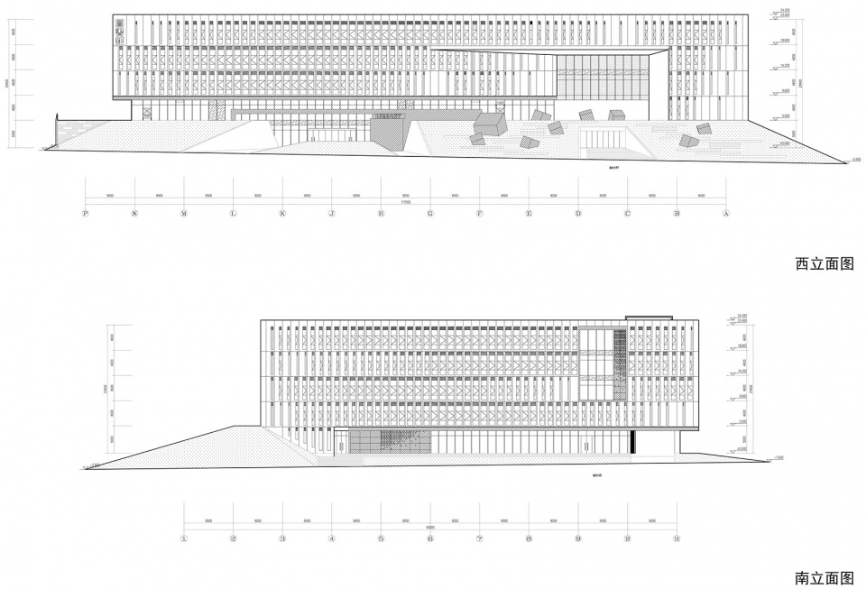 north campus librarynorthwest af university by tao zhi studio scut