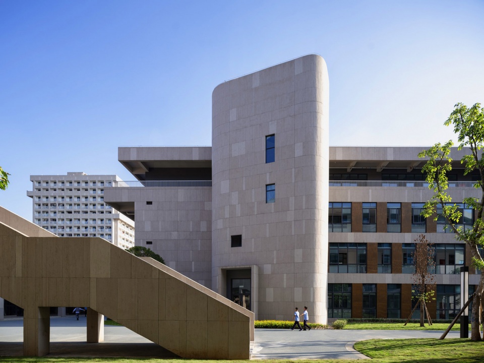 renshou campus of chengdu foreign language school by rong zhaohui studio zradi