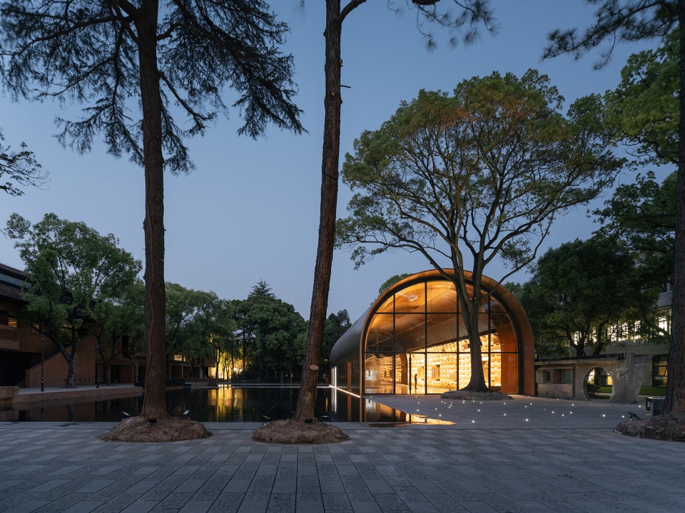 copper blockhouse by wutopia lab